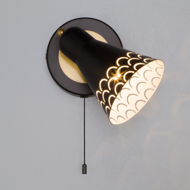 Бра в стиле лофт Eurosvet Trina 70100/1 черный