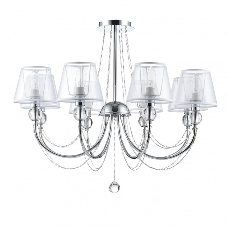 Люстра Freya FR5661-PL-08-CH Beverly