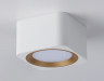 Накладной точечный светильник Ambrella light TN70831 WH/GD белый/золото GX53 max 12W 96*96*60