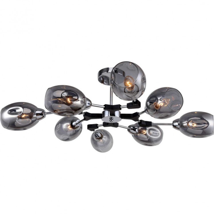 Люстра потолочная на штанге Stilfort 2112/09/08C Grape 8*E14*40W