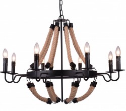 Светильник подвесной Arte lamp MARSIGLIA A8956LM-8BK