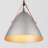 Подвесной светильник Eurosvet 50141/1 серый Hanoi