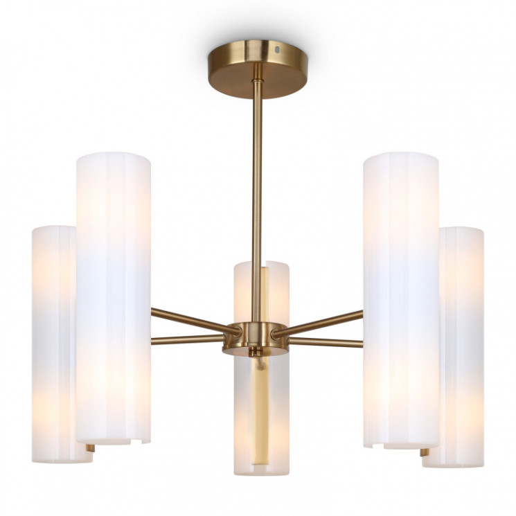 Люстра на штанге Freya FR5368CL-10BS Fiore