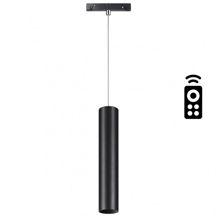 Трековый светильник для низковольного шинопровода диммируемый с пультом ДУ, со сменой цв. температур NOVOTECH SHINO 358634