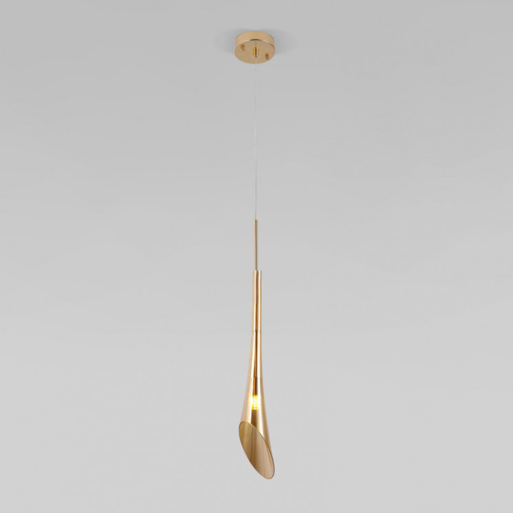 Подвесной светильник Eurosvet 50224/1 янтарный Folio