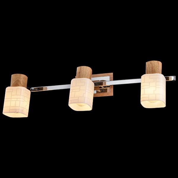 Светильник спот Eurosvet 20029/3 хром/светлое дерево