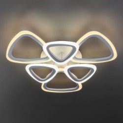 Потолочный светодиодный светильник с пультом управления Eurosvet Areo 90216/6 белый