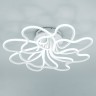 Светодиодный потолочный светильник с пультом управления Eurosvet 90135/8 белый Floret