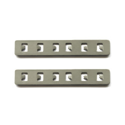 ST005.749.00.1 (аналог ST005.749.00) Прямой соединитель для встраиваемого магнитного шинопровода (2 шт) ST-Luce Стальной ST005.749.00.1