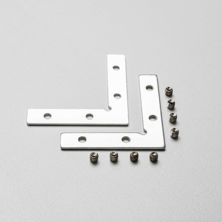 Угловой коннектор MKA-3R-CR-B для магнитного трекового шинопровода серии MKT-3R2 Mikami