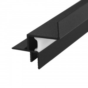 Парящий профиль под ГКЛ потолок ST-Luce Черный Длина 2 000мм     ST037.429.01