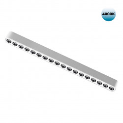 359079 NOVOTECH Трековый светильник для низковольтного шинопровода IP20 LED 18W 48V 4000K 1710Лм SMAL