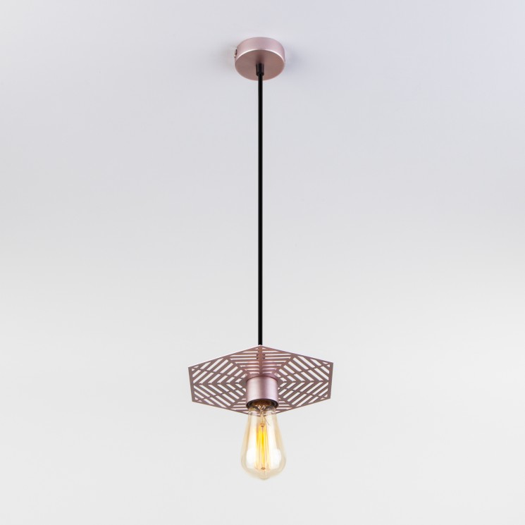 Подвесной светильник  Eurosvet Creto 50167/1 перламутровое золото