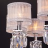 Подвесной светильник  Eurosvet Zaffiro 10099/8 хром/прозрачный хрусталь Strotskis