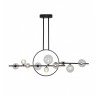 Люстра Kink light Иона черный w120*25 h95 G9 10*5W+ Led 19W 4000K 09408-10L,19