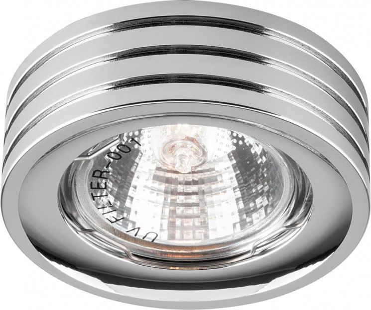 Светильник встраиваемый Feron DL  233 потолочный MR16 G5.3 хром(Ск)