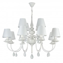 Подвесная люстра Freya FR5756-PL-12-W Eliza