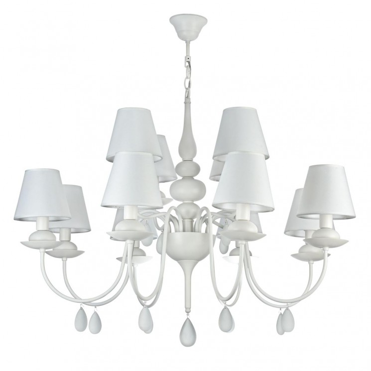 Подвесная люстра Freya FR5756-PL-12-W Eliza