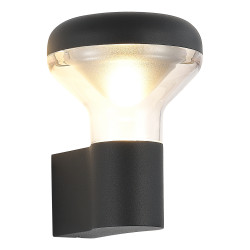 Светильник настенный ST-Luce темно-серый/прозрачный LED 1*6W 3000K SL9541.701.01 DROP