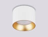 Накладной точечный светильник Ambrella light TN52882 SWH/SGD белый песок/золото песок GX53 max 12W D97*70
