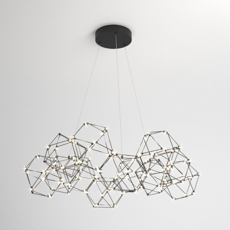 Подвесной светильник Eurosvet 90169/12 черный жемчуг Uma