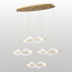 Подвесной светильник Lussole LSP-7411 KNOX L1130 76W 4000K