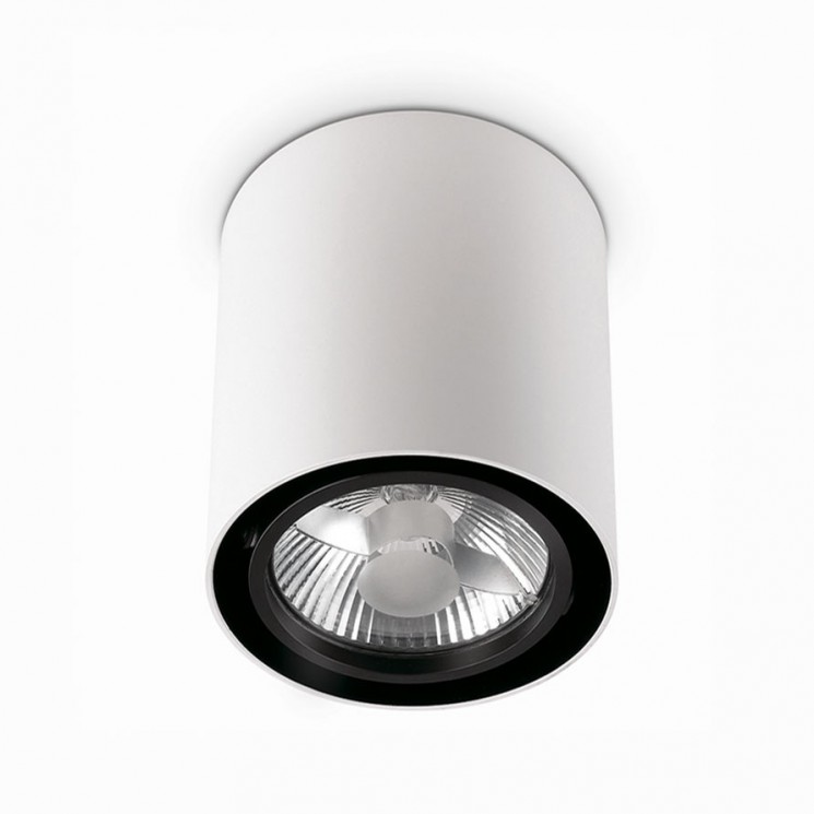 Светильник Ideal Lux Mood PL1 Small Round Bianco