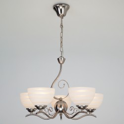Подвесной светильник  Eurosvet Lotta 30116/5 сатин-никель