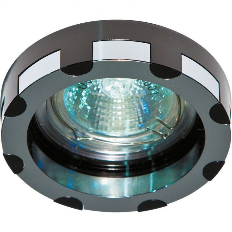 Светильник встраиваемый Feron DL  193 MR16 G5.3 хром/черный(Ск)