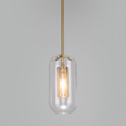 Подвесной светильник Eurosvet 50201/1 бронза Hugo