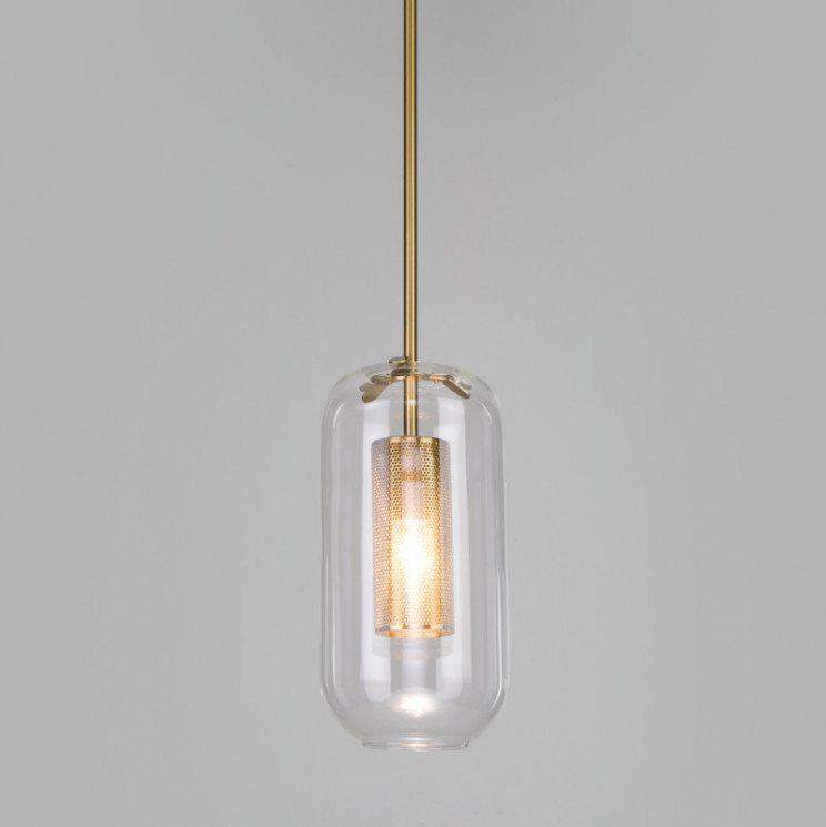 Подвесной светильник Eurosvet 50201/1 бронза Hugo