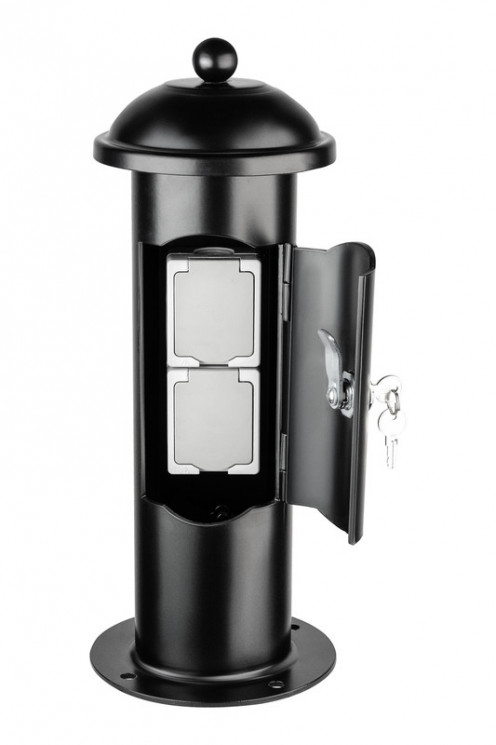 Розетка садовая YAOHUALUX 1-450 круг Bl РОЗЕТКИ САДОВЫЕ