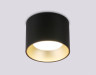 Накладной точечный светильник Ambrella light TN52887 SBK/SGD черный песок/золото песок GX53 max 12W D97*70