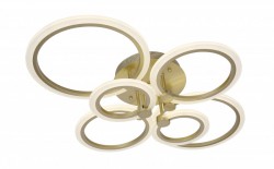 Люстра потолочная светодиодная Stilfort 2074/03/05C Verdi 5*LED*66W