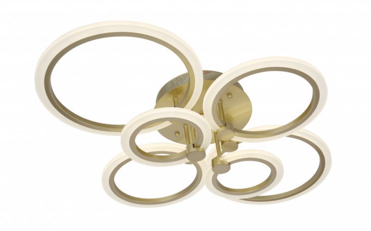 Люстра потолочная светодиодная Stilfort 2074/03/05C Verdi 5*LED*66W