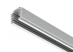 Трехфазный осветительный шинопровод 51083 3м,250В,16А,серебро