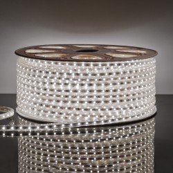 Лента светодиодная Elektrostandard LS004 220V 4,8W 60Led 2835 IP65 6500K белый 50м