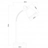 Светильник настольный Arte lamp LUNED A2214LT-1AB