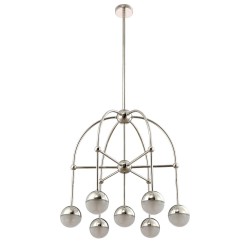 Люстра Crystal Lux TRUENA SP-PL6+1 NICKEL