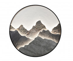 Kink Light 07830-100,19 Светильник диммируемый Авентин черный d100 h4 Led 60W (3000K-6000K) с пультом ДУ