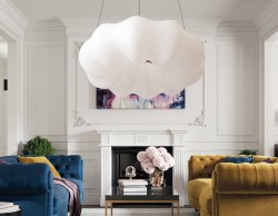 Управляемый светодиодный светильник Ambrella light ORBITAL CLOUD  FC319L WH 120W D660