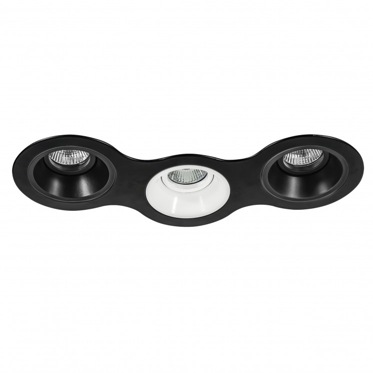 Комплект из светильников и рамки DOMINO  Lightstar D697070607