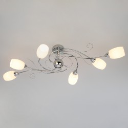 Потолочный светильник  Eurosvet Savanna 70036/6 хром