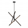 Светильник подвесной ST Luce Черный, Коричневый E14 6*40W         SL6226.403.06