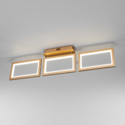 Накладной светильник Eurosvet 90223/3 матовое золото Maya