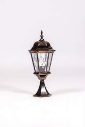 Садово-парковый светильник YAOHUALUX 91404M Gb ромб ASTORIA 2M