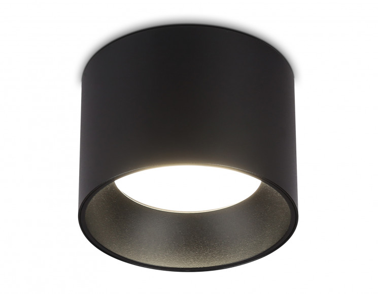 Накладной точечный светильник Ambrella light TN52885 SBK черный песок GX53 max 12W D97*70