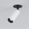 Встраиваемый светильник Elektrostandard Diffe белый/черный 8W 4200K (25039/LED) Diffe
