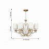 Люстра подвесная Favourite 2493-8P Lietta