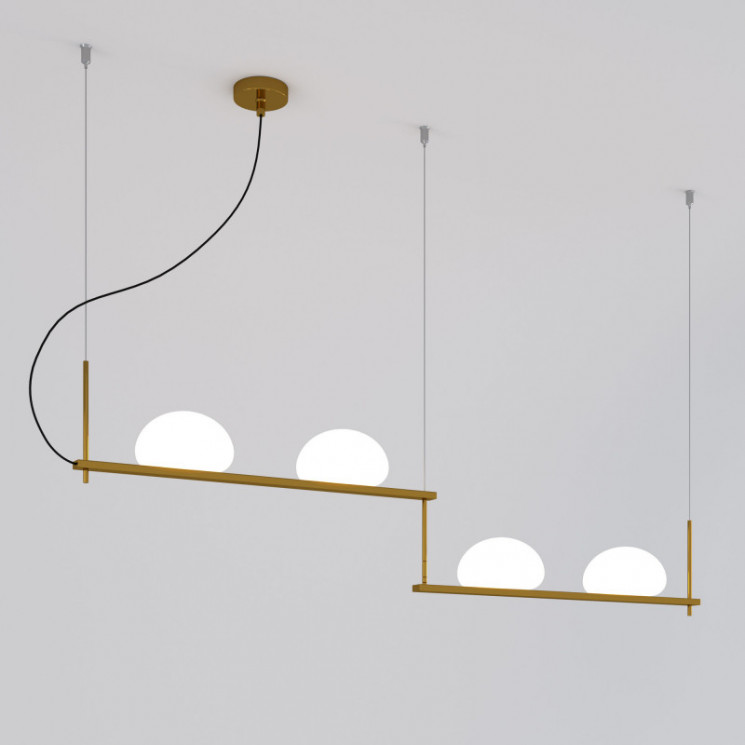 Подвесной светильник Eurosvet 70145/4 латунь Stair